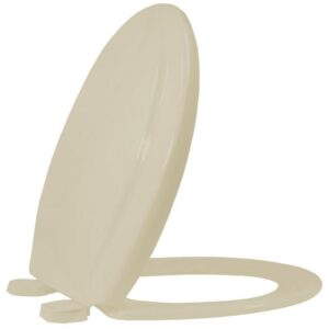 Assento Sanitário Universal Oval Creme Bone - A+006 - TUPAN