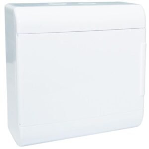 Quadro de Distribuição de Sobrepor Porta Opaca 8 DIN - SCV8PO - STECK
