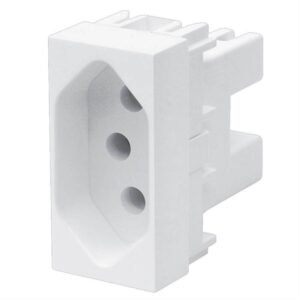 Tomada 2P+T 10A 250 Volts Elegance - 2238 - FAME
