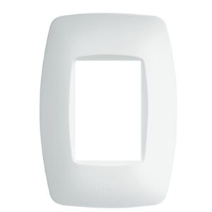 Placa com Suporte 4"" x 2"" 3 Módulos Horizontais Elegance - 2377 - FAME