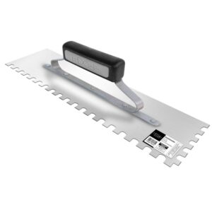Desempenadeira Dentada em Aço Zincado Cabo Fechado 120x290mm - 01612/03 - GALO