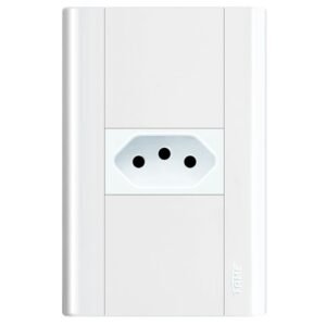 Conjunto Tomada 2P+T 10A 250 Volts Modulare - 1429 - FAME
