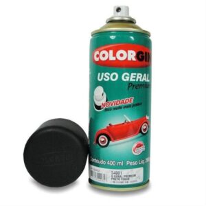Tinta Spray 400ml Preto Fosco - 04154001 - COLORGIN