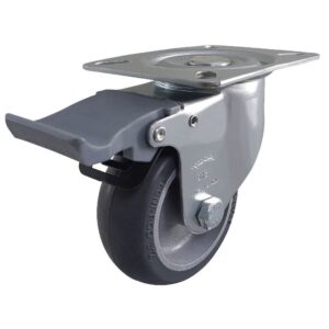 Rodízio Giratório com Capacidade de 80 Kilos GLRON 312 BP - 120843 - ROD-CAR