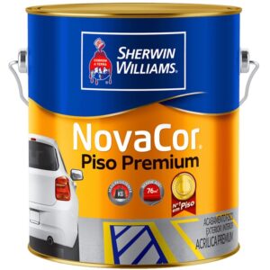 Tinta Acrílica Novacor Piso Premium Liso Verde De 3,6 Litros - 38088101 - SHERWIN WILLIAMS
