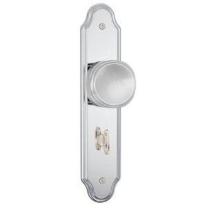 Fechadura 823/02 para Banheiro com Acabamento Cromado e Espelho de Aço Inox - 82321 - STAM