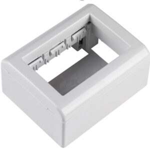 Caixa de Sobrepor Branca de 3 Postos Lizflex - 57303003 - TRAMONTINA