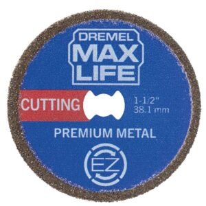 Disco de Corte de 38,1mm com Espessura de 1,1mm com Sistema Ez Lock Troca Rápida EZ506HP - 2615E506HA000 - DREMEL