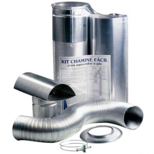 Kit Chaminé Facil D.130X3MT - 03006000024 - WESTAFLEX