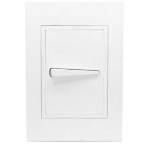 Conjunto Tomada Interruptor Simples Horizontal 4x2 - RVB-1000/2 - RAVENNA