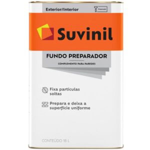 Fundo Preparador para Parede a Base de Água 18 Litros - 53394199 - SUVINIL