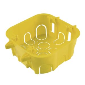 Caixa de Embutir Drywall 4x4 Amarela- 57500072 - TRAMONTINA
