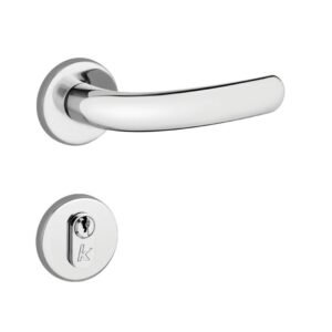 Fechadura Externa Mille 40mm Cromada - K13-10/005 ZCR - LOCKWELL