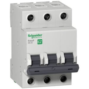 Disjuntor Easy9 3P com Curva C de 63 Ampères e 400 Volts - EZ9F33363 - SCHNEIDER