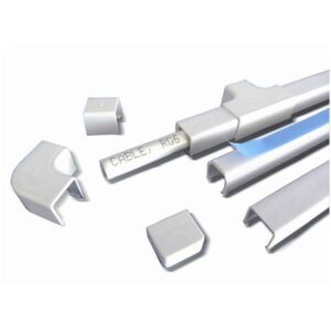 Canaleta Dexson 10x10mm com Adesivo 2 Metros Branca - DXN10021 - SCHNEIDER