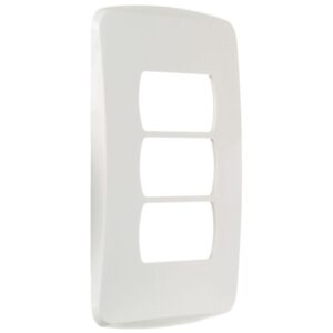 Placa 4x2 3 Postos Branca Miluz - S3B77130 - SCHNEIDER