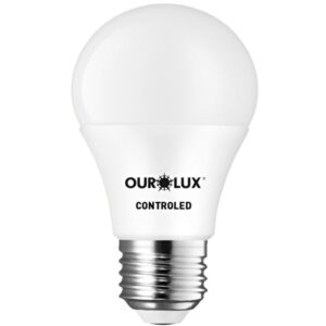 Lâmpada Inteligente Controled RGBW 9 Watts Multicolors- 20519 - OUROLUX