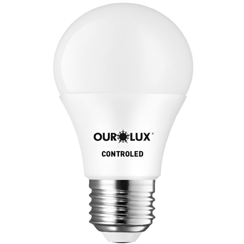 Lâmpada Inteligente Controled RGBW 9 Watts Multicolors- 20519 - OUROLUX