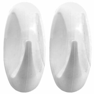 Gancho Adesivo Design Command Branco Pequeno 2 Unidades - H0002040873 - 3M