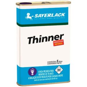 Thinner Especial Para Diluição De Produtos -DR 4407 5 Litros - SAYERLACK