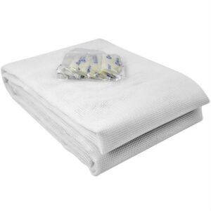 Tela Mosquiteiro Branca com Velcro 1,00 x 1,50 - VICTORIA REGGIA
