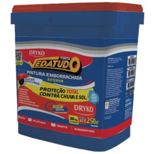 Tinta Emborrachada Veda Tudo Platina 20kg - DRYKO