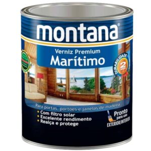 Verniz Premium Marítimo 900ml Fosco - 33B270521 - MONTANA