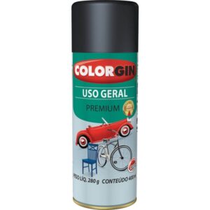 Tinta Spray Uso Geral Premium Branco Brastemp Brilhante 400ml - 55201 - COLORGIN