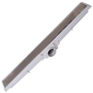 Ralo Linear com Grelha em Inox Luxo 5cm x 50cm - 1445 - ESTRELA
