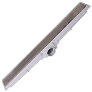 Ralo Linear com Grelha em Inox Luxo 5cm x 70cm - 1446 - ESTRELA