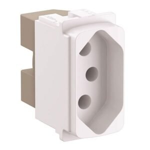 Tomada 2p+T 20A 250V 1 Módulo Zeffia - 680161 - PIAL