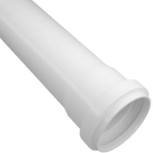 Tubo de Esgoto SN 4"" 100mm 3 Metros - 11331001 - FORTLEV