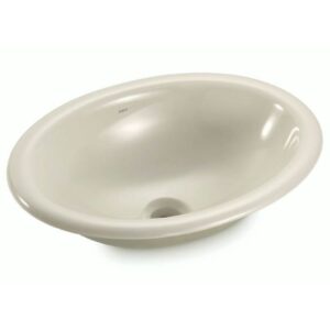 Cuba Oval de Sobrepor 44x32cm Palha - IL6601 - ICASA