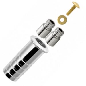 Prolongador Cromado 40mm Padrão - 160103-412 - BLUKIT