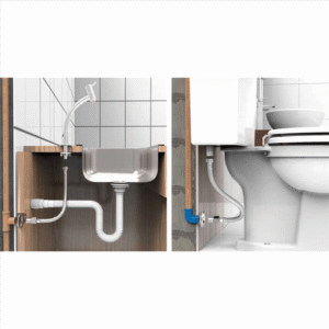 Engate Flex Inox com 40cm - 250102 - BLUKIT