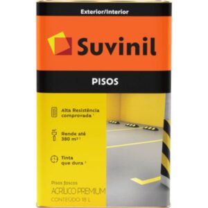 Tinta Acrílico Premium para Cimentos e Pisos 18 Litros Concreto - 53419109 - SUVINIL