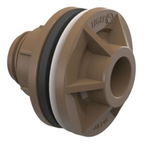 Adaptador Soldável Com Anel Para Caixa D' Água Flange 50x1.1/4 - 22.00.248.1 - TIGRE