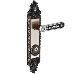 Fechadura Colonial Alavanca Tetra Zamac Latão Oxidado Fort 40mm 40100Z - 054700 - ALIANCA