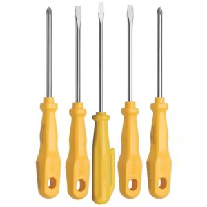 Jogo de Chaves de Fenda e Philips Amarelo com 6 Peças - 41516506 - TRAMONTINA
