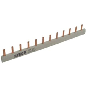 Barramento Monofásico 80A 440V 1X57 - S1F1000B - STECK