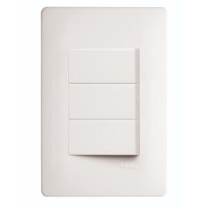 3 Interruptor Simples 10A 250 Volts Habitat - 2095 - FAME