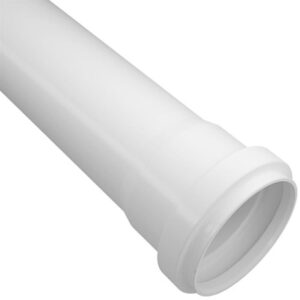 Tubo para Esgoto SN 4"" 100mm 6 Metros - 11001001 - FORTLEV