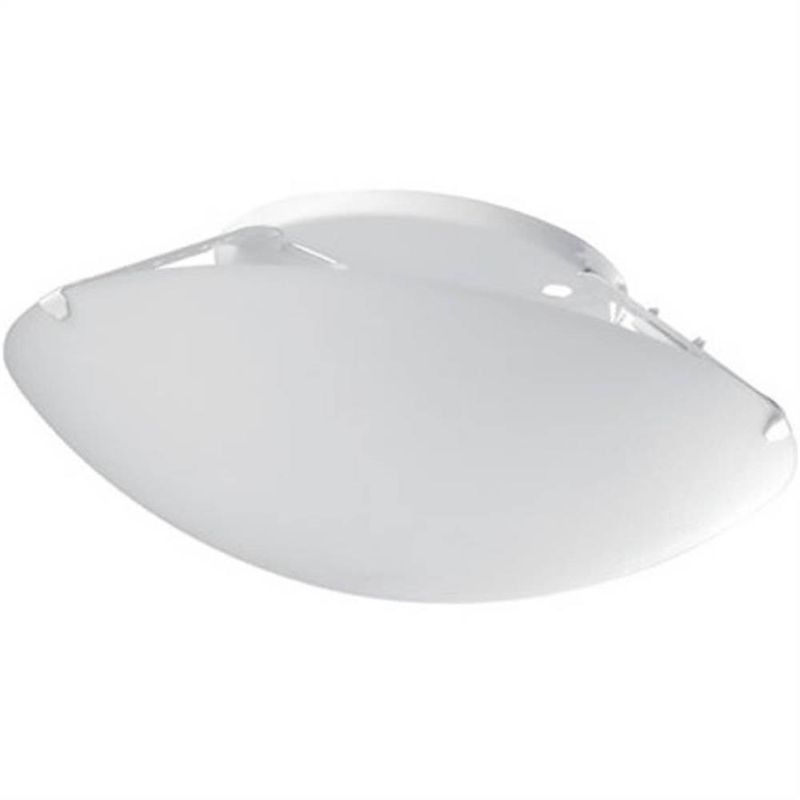 Plafon Solari 2xE27 Saco Plástico Branco - 02040017 - TASCHIBRA