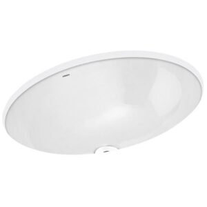 Cuba de Embutir Oval Branca 40,5x30,5cm- 7713089 - LORENZETTI