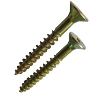Parafuso para Aglomerado com Cabeça Chata PHS 4,0x20 com Cartela 20 Peças - PAG089 - FOXMIX