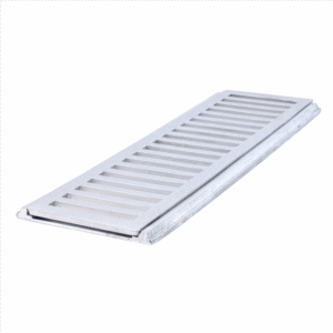 Grelha / Porta Grelha Alumínio Reta 15x100 Polida - 346 - LGMAIS