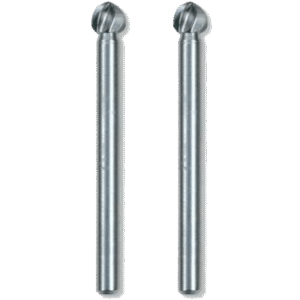 Escariador de Alta Velocidade Esférico 3/16"" 4,8mm com 2 Peças - 192 - DREMEL