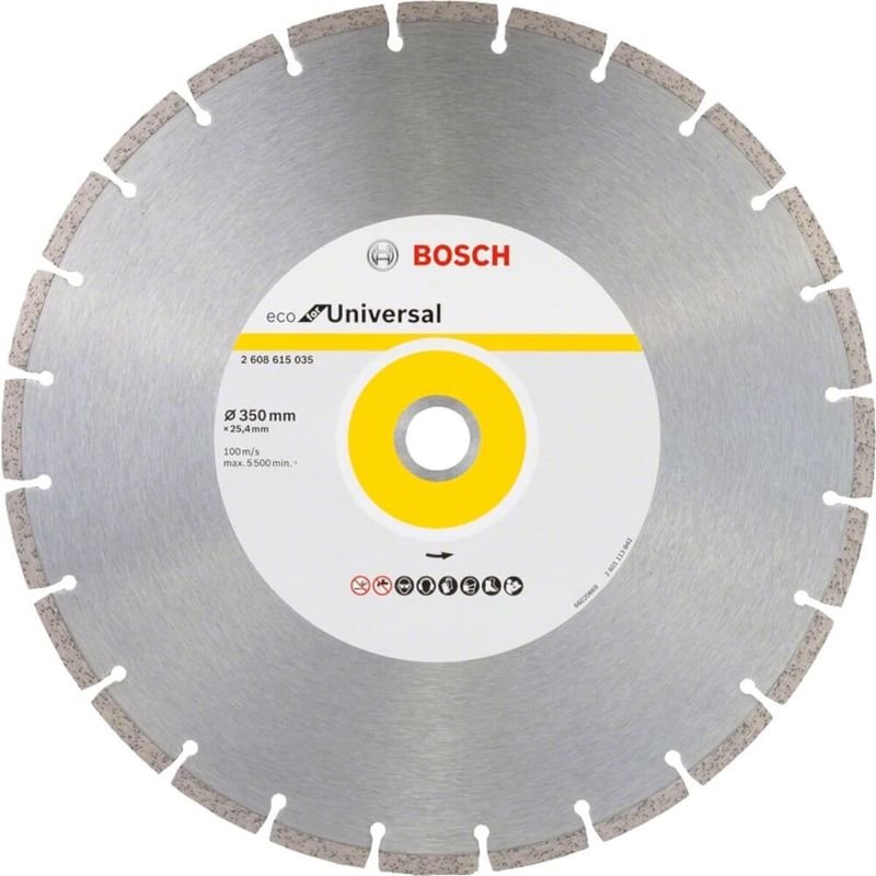 Disco Diamantado Segmentado Universal 350mm - 2608615035 - BOSCH
