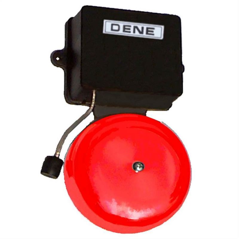 Campainha de Alarme Com Tímpano de 4" Vermelho 220V - CA05.2 - DANVAL