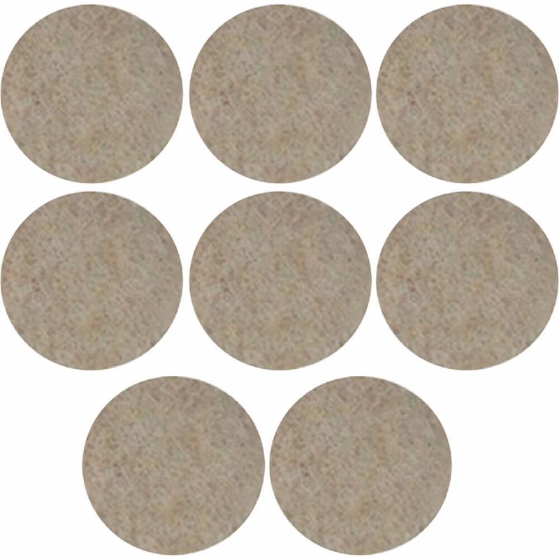 Feltro Sintético para Móveis Pesados Scotch Redondo Marrom Extra Grande 8 Unidades - HB004262778 - 3M